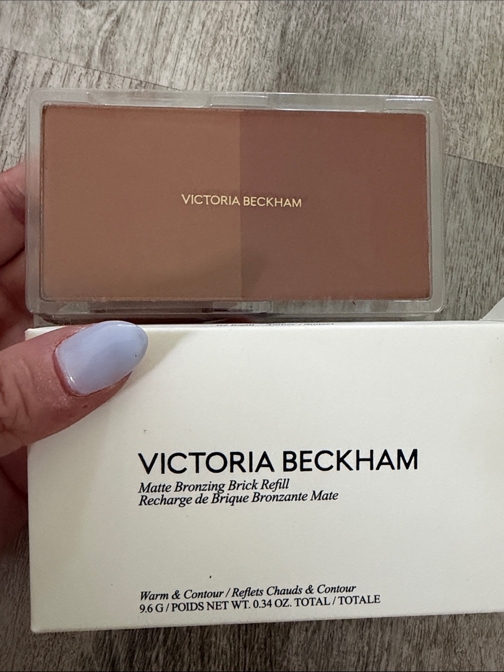 Victoria Beckham Matte Bronzing Duo refill in shade 04 $47 retail